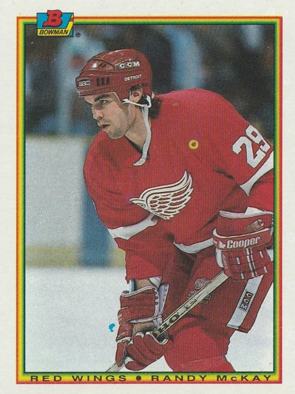 Randy McKay - 1990 Topps Hockey Card
